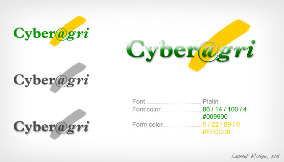 Logotype Cyberagri, 2006