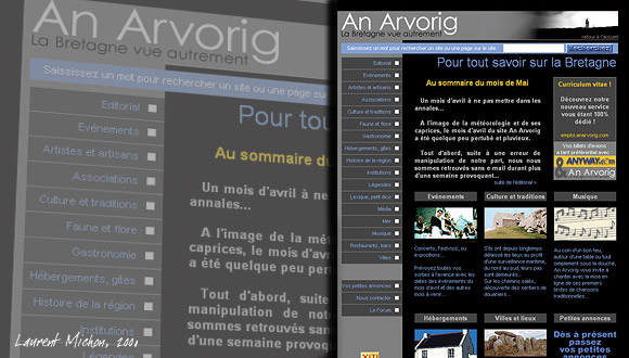 Portail Anarvorig.com, v3.0