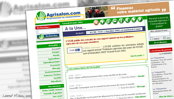 Agrisalon.com, portail d'actualités agricoles