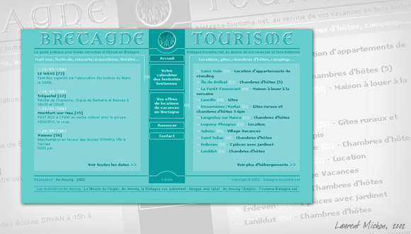 Site Bretagne-tourisme.net v1.0, 2002