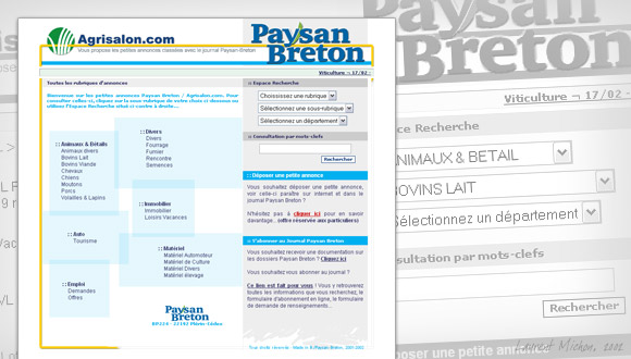 Petites annonces Journal Paysan Breton / Agrisalon.com