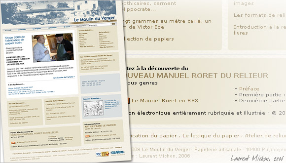 Site Moulin du Verger, version 4.0