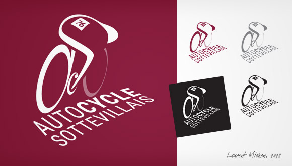 Nouveau logotype du club cycliste Auto Cycle Sottevillais