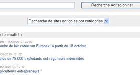 Annuaire et moteur de recherche agricole AGRISALON.NET