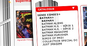 SEMIC, site d'E-commerce de comics
