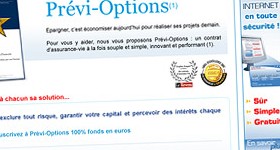 Promotion de l'assurance-vie Prévi-Options