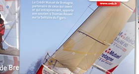 Campagne voilier Crédit Mutuel de Bretagne - La Solitaire du Figaro 2010