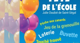 Affiche pour la fête de l'école de Saint-Ségal